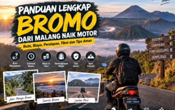 Panduan lengkap Bromo dari Malang naik motor